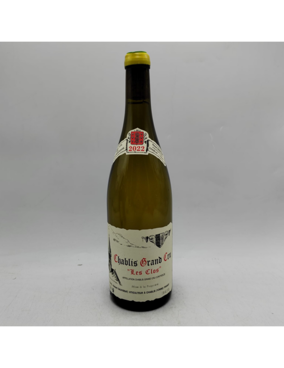 Vincent Dauvissat Chablis Les Clos Grand Cru 2022