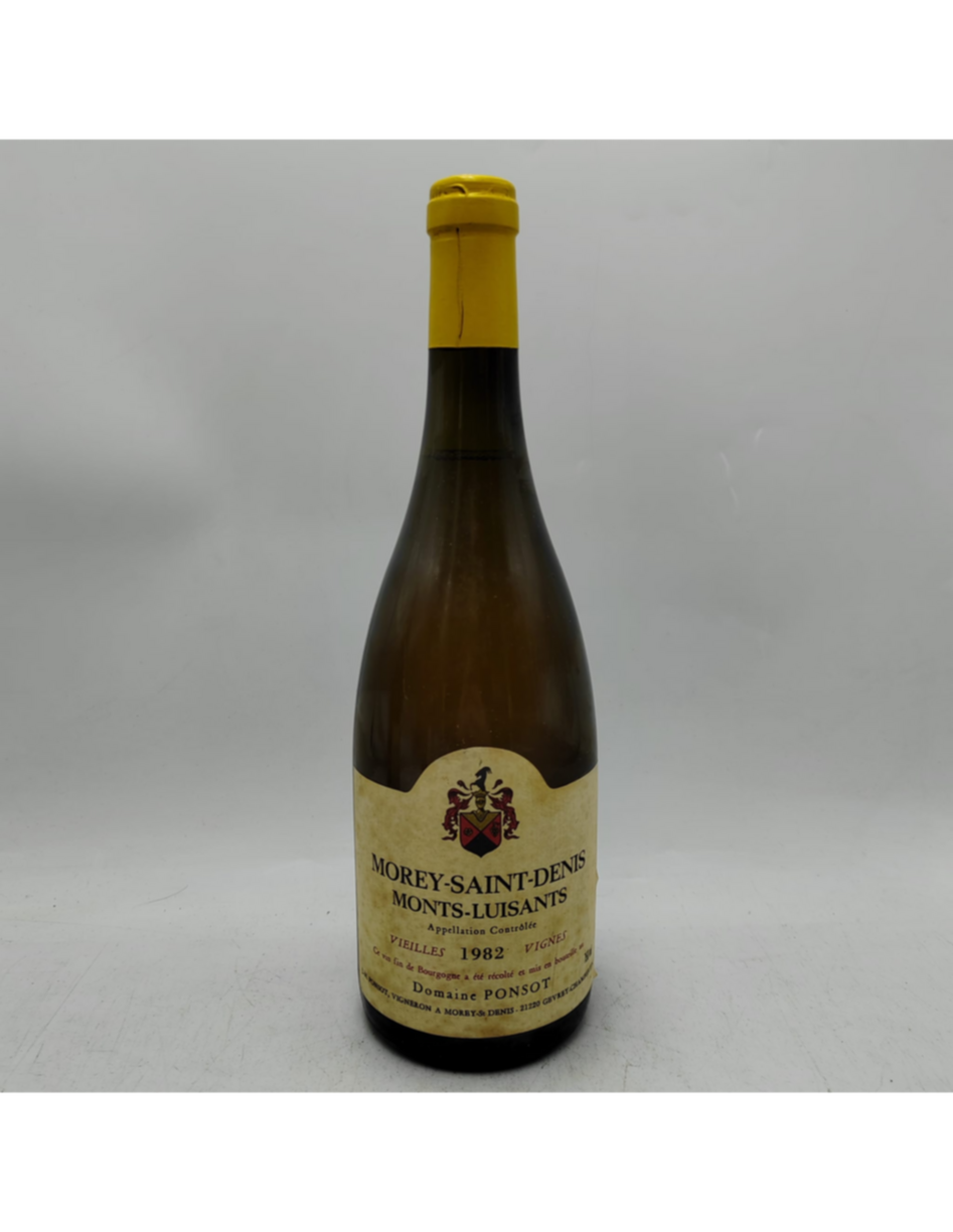 Ponsot Morey-saint-denis Clos Des Monts Luisants Vieilles Vignes 1er Cru 1982