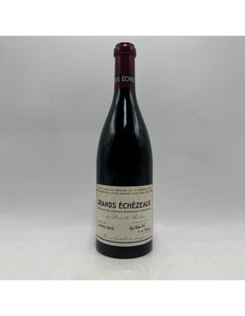 De La Romanee Conti Grands Echezeaux Grand Cru 2012