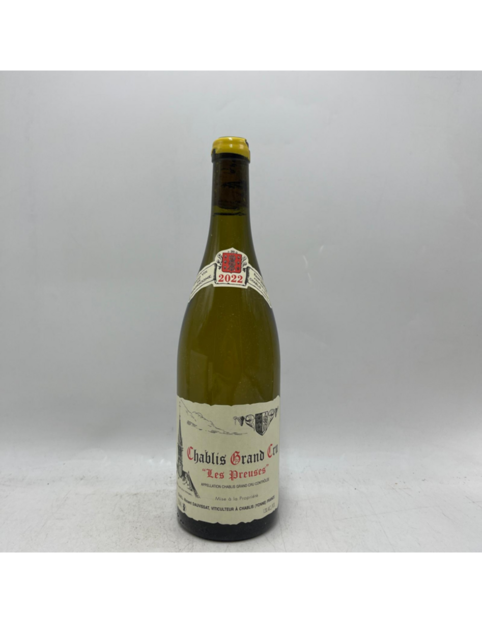 Vincent Dauvissat Chablis Les Preuses Grand Cru 2022