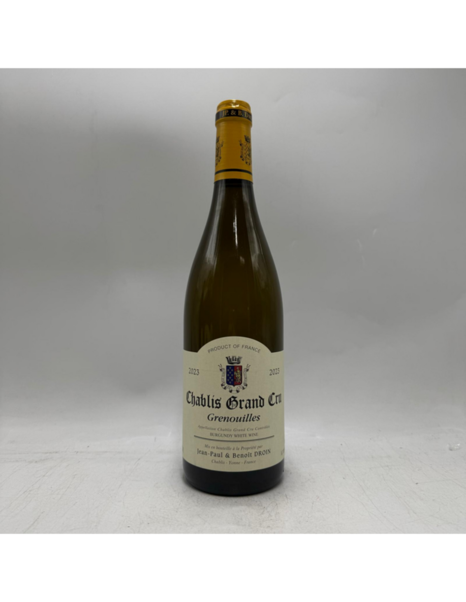 Jean Paul Droin Chablis Grenouilles Grand Cru 2023