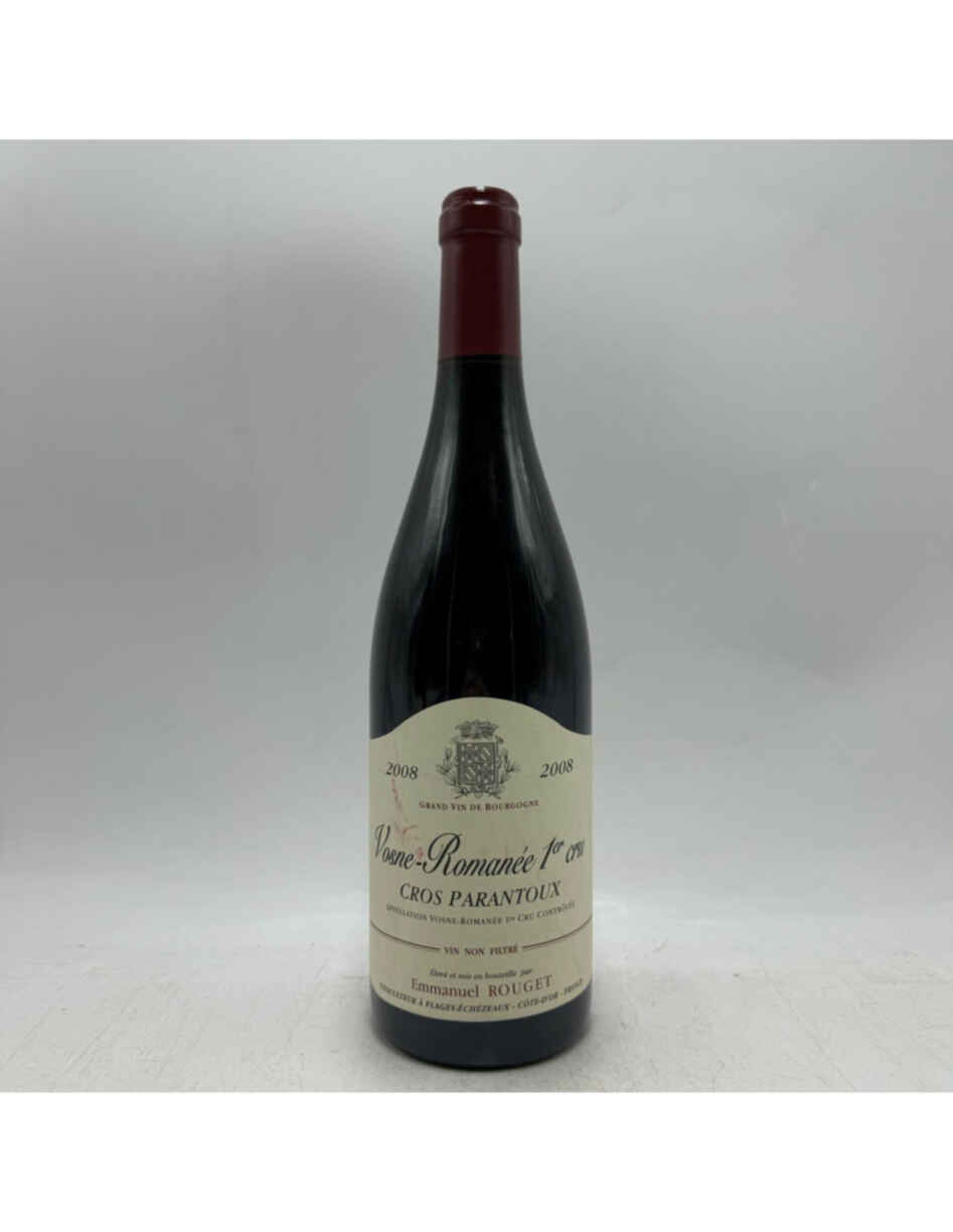 Emmanuel Rouget Vosne Romanee Cros Parantoux 1er Cru 2008