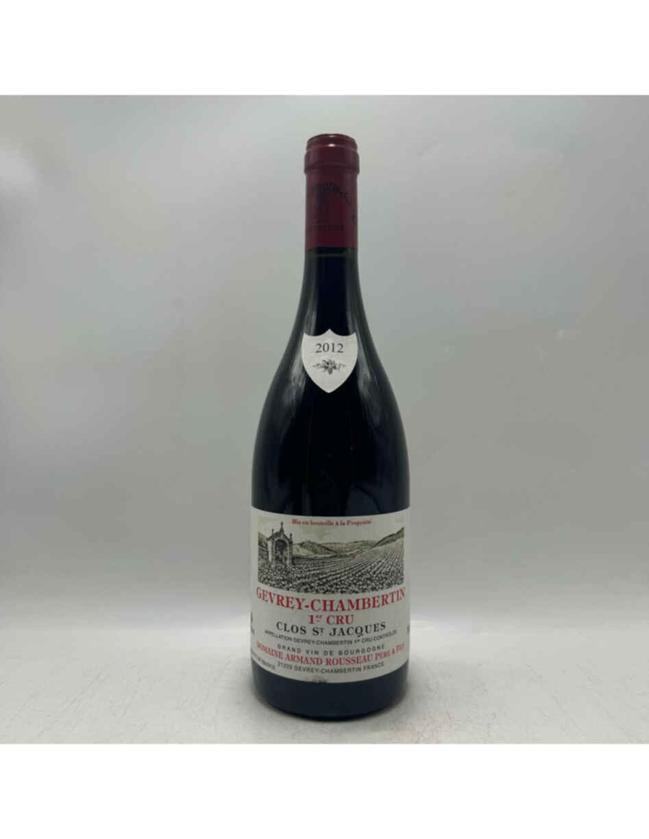 Armand Rousseau Gevrey Chambertin Clos Saint Jacques 1er Cru 2012