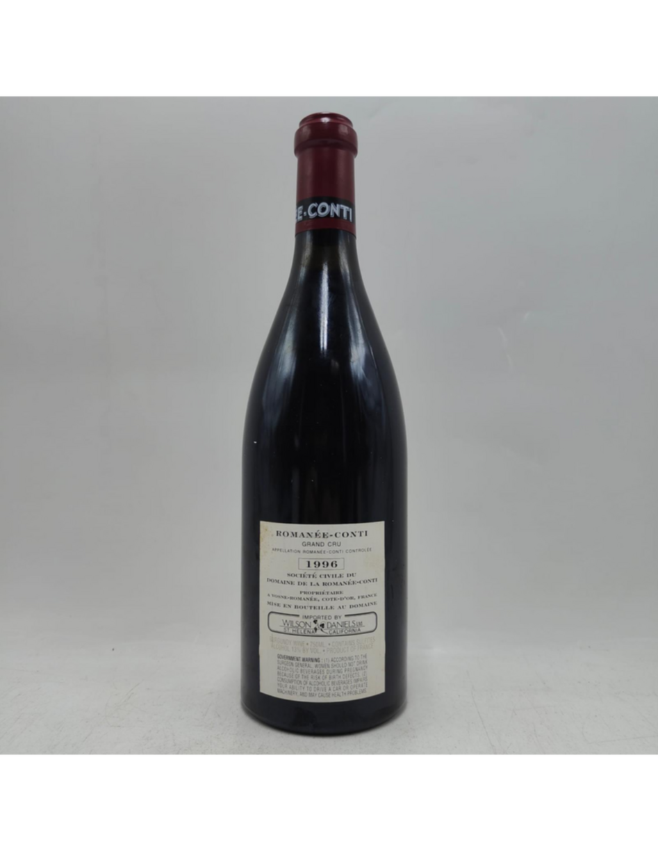 De La Romanee Conti Romanee Conti Grand Cru 1996