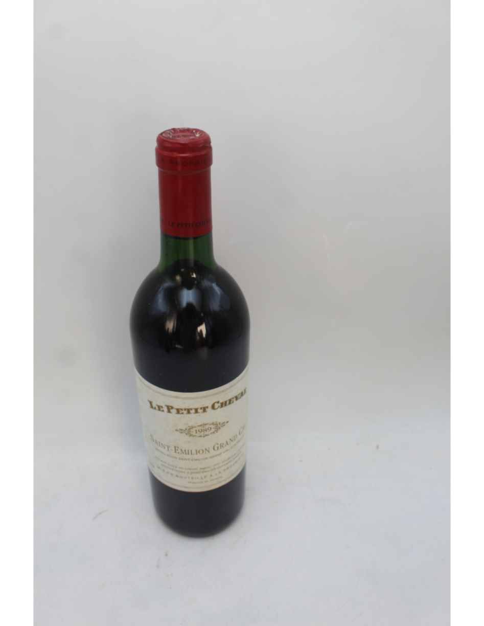 Chateau Cheval Blanc Le Petit Cheval 1989