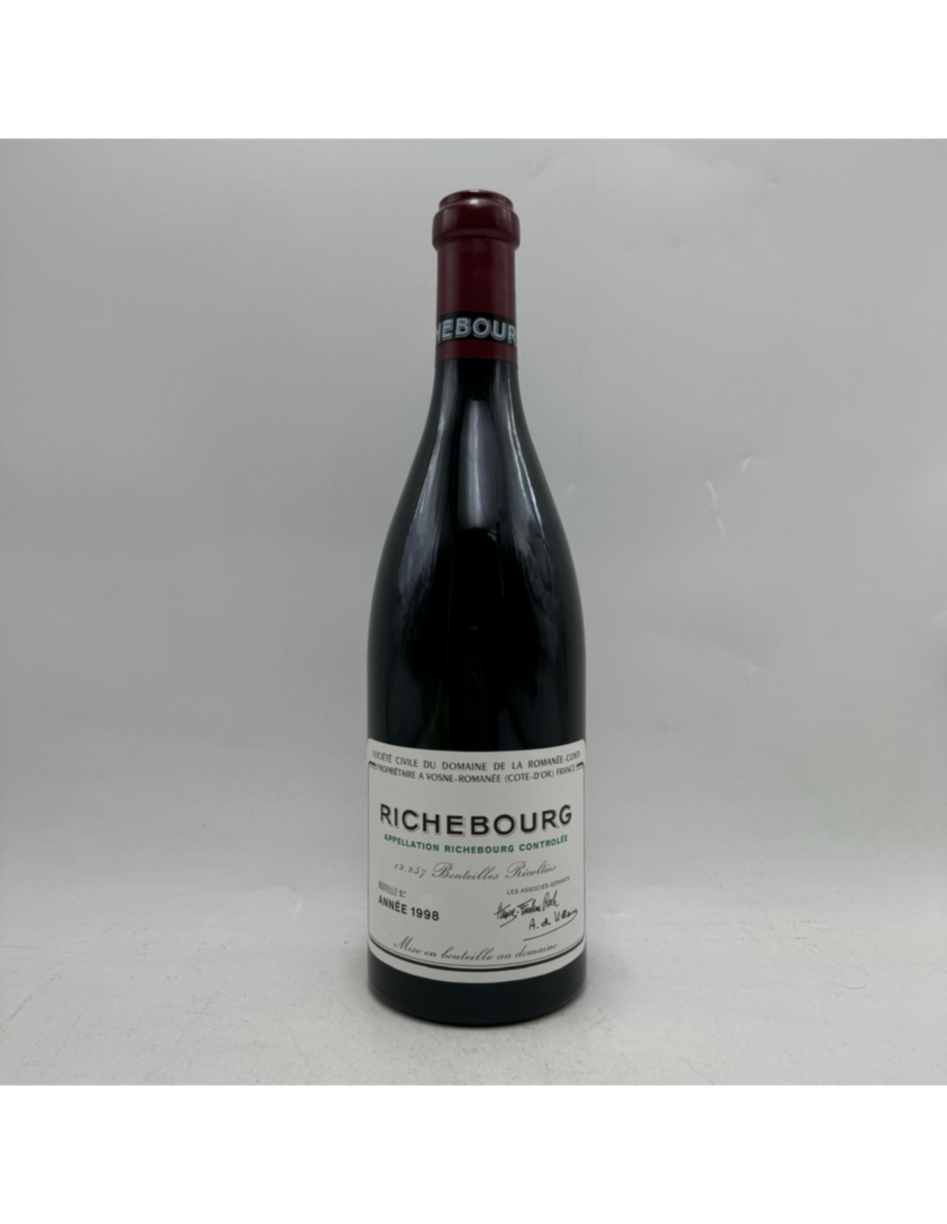 De La Romanee Conti Richebourg Grand Cru 1998