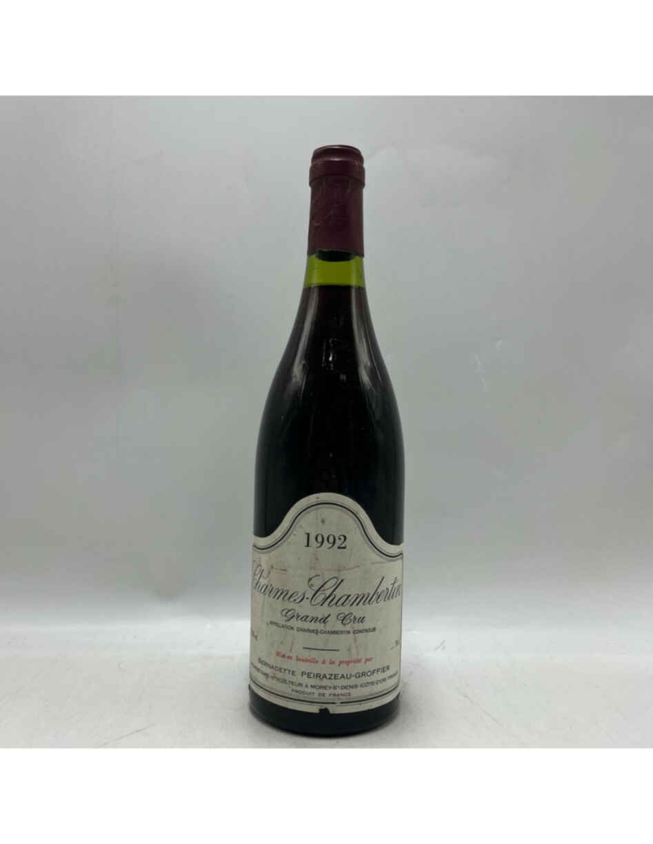 Peirazeau groffier Charmes Chambertin Grand Cru 1992
