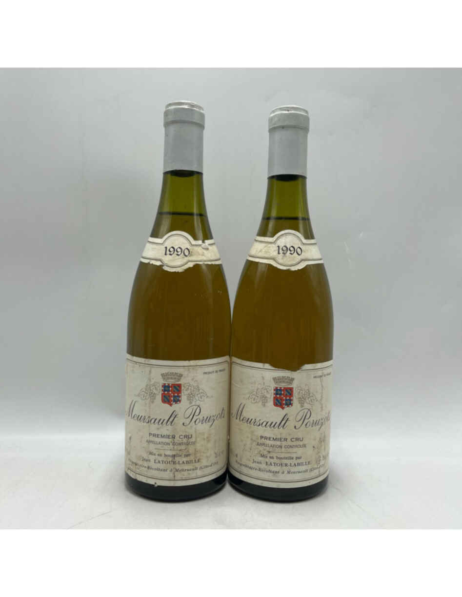 Latour Labille Meursault Les Poruzots 1er Cru 1990