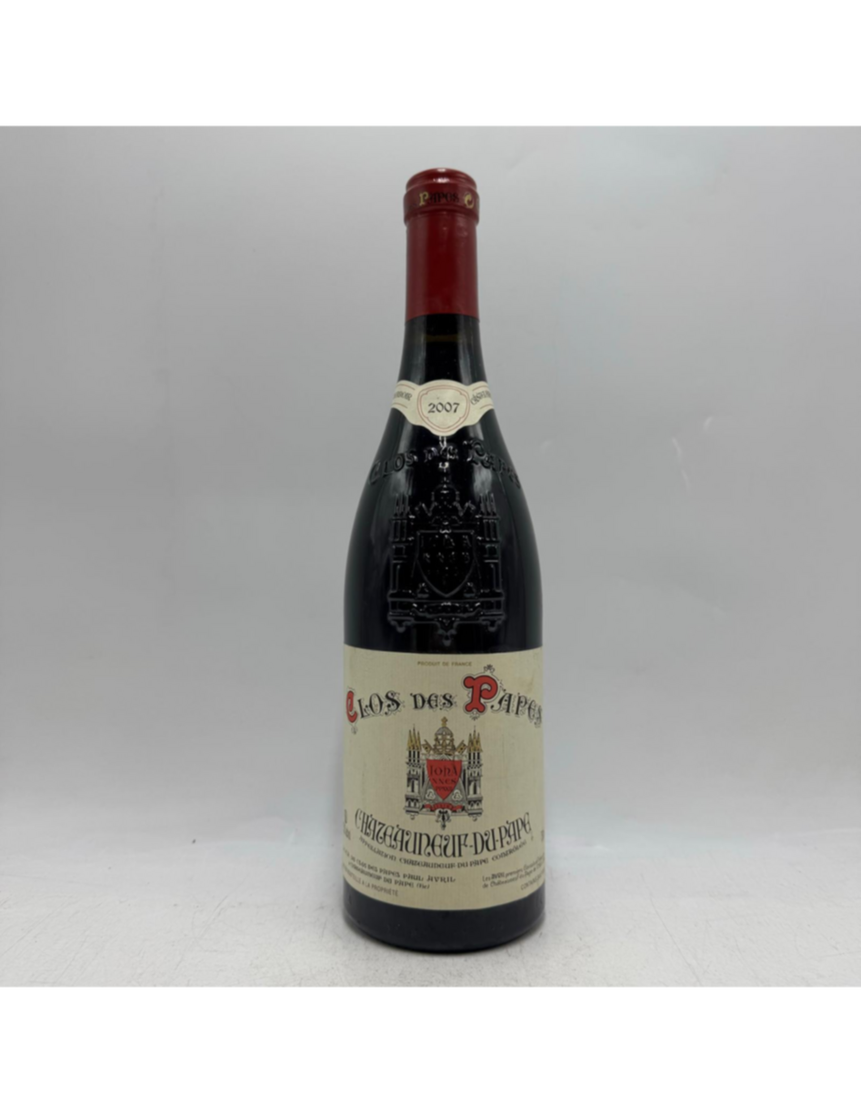 Clos Des Papes Chateauneuf Du Pape 2007