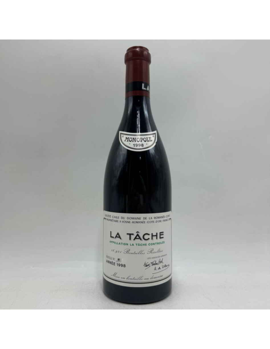 De La Romanee Conti La Tache Grand Cru 1998