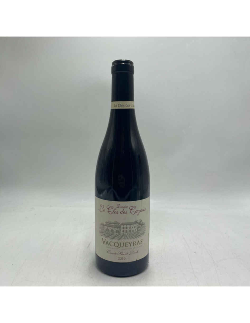 Le Clos Des Cazaux Cuvee De Saint-roch Vacqueyras 2016
