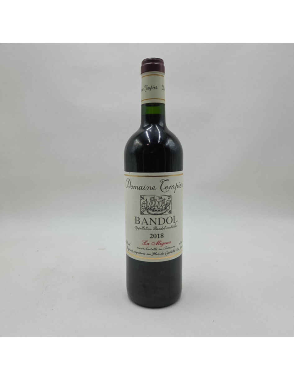Tempier Bandol Cuvee Speciale La Migoua 2018