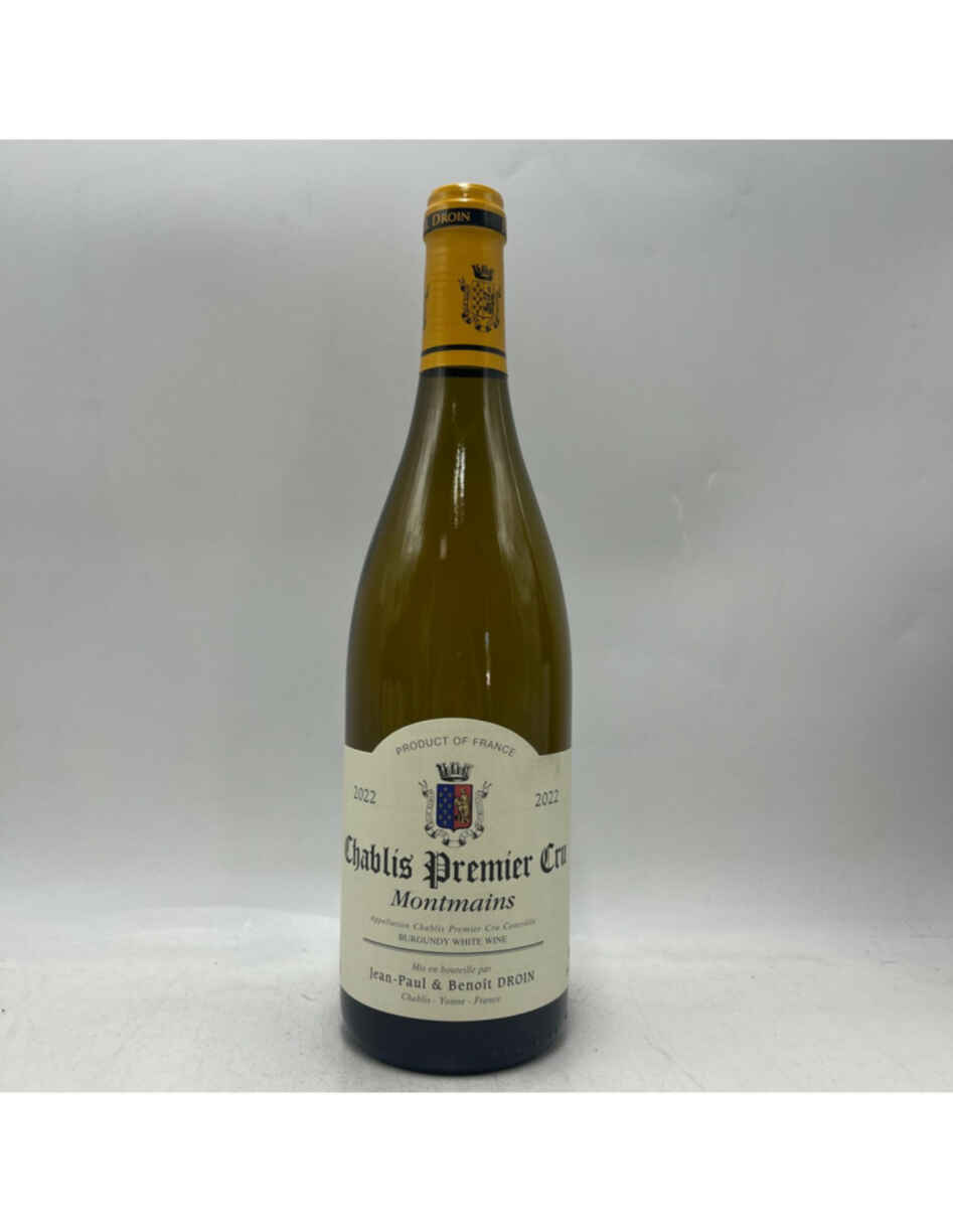 Jean Paul Droin Chablis Montmains 1er Cru 2022