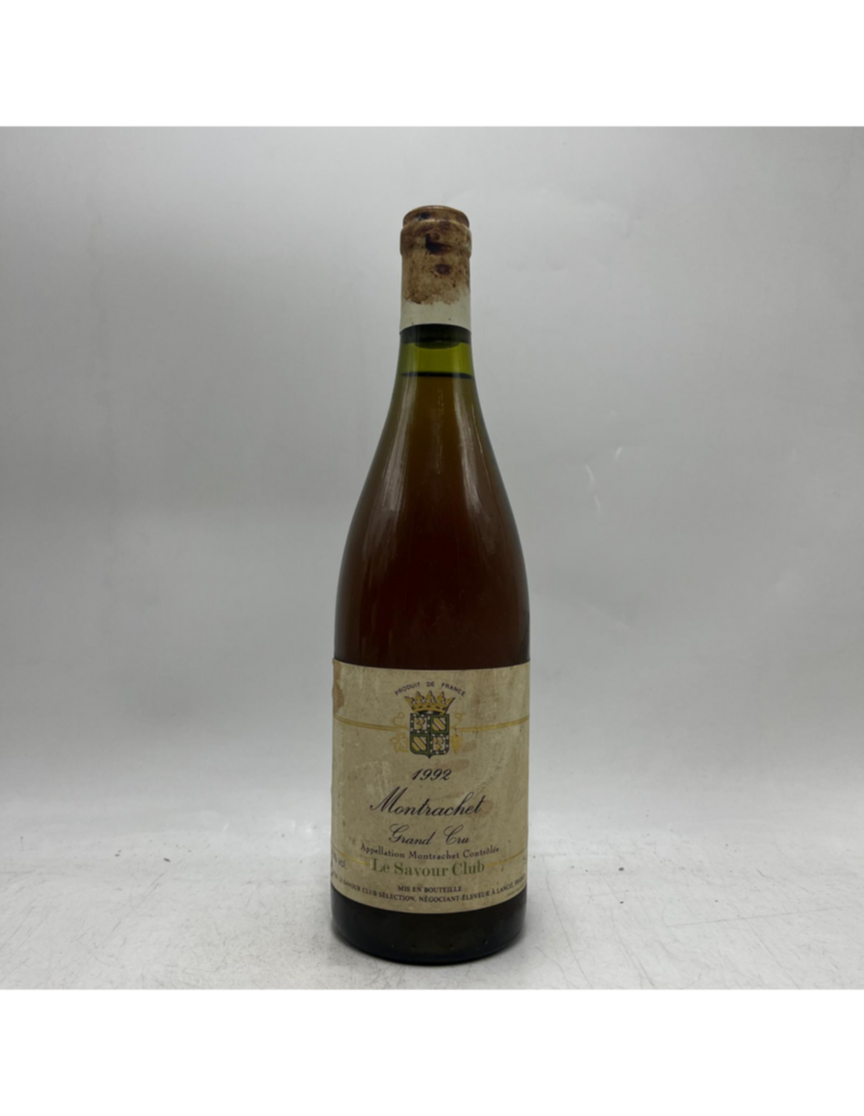Le Savour Club Montrachet Grand Cru 1992