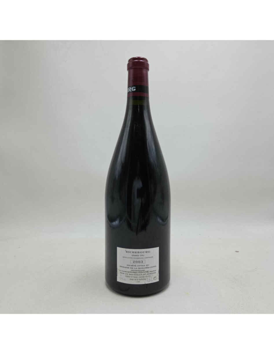 De La Romanee Conti Richebourg Grand Cru 2003
