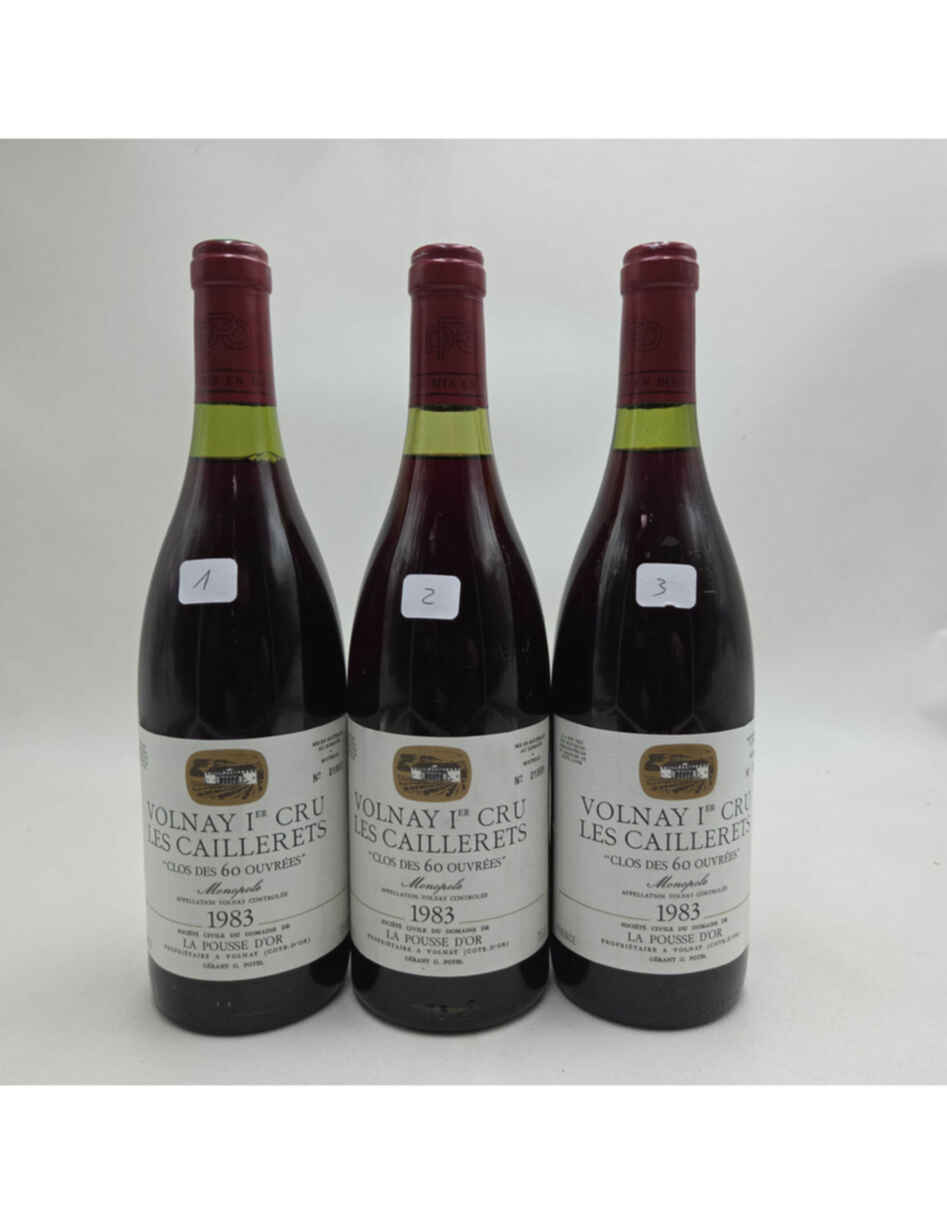 La Pousse D'or Volnay En Caillerets 1er Cru 1983