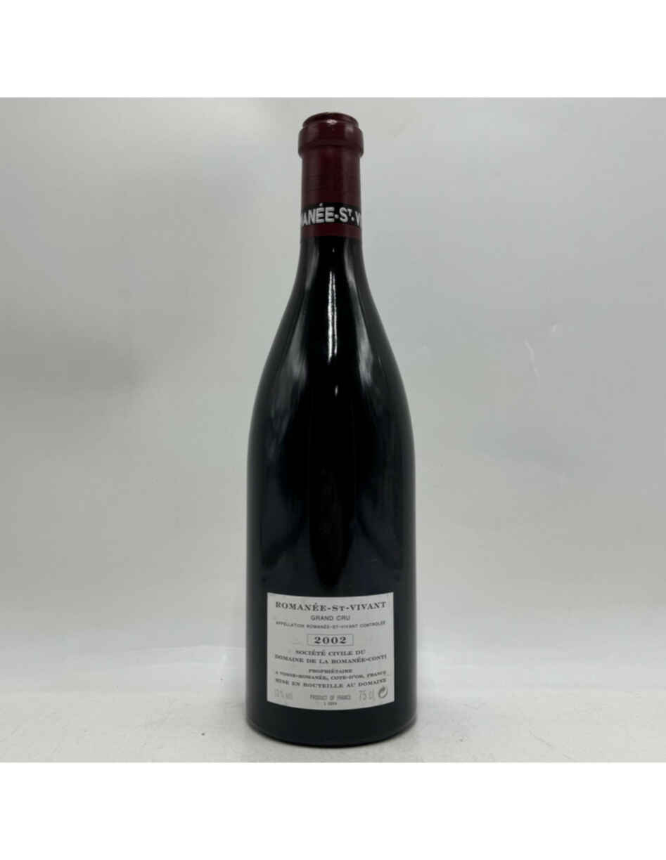 De La Romanee Conti Romanee Saint Vivant Grand Cru 2002