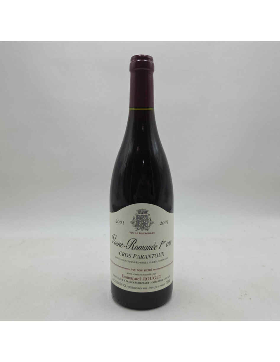 Emmanuel Rouget Vosne Romanee Cros Parantoux 1er Cru 2001