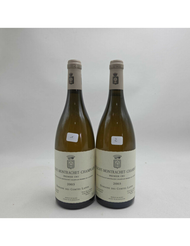 Des Comtes Lafon Puligny Montrachet Champ Gain 1er Cru, 2003