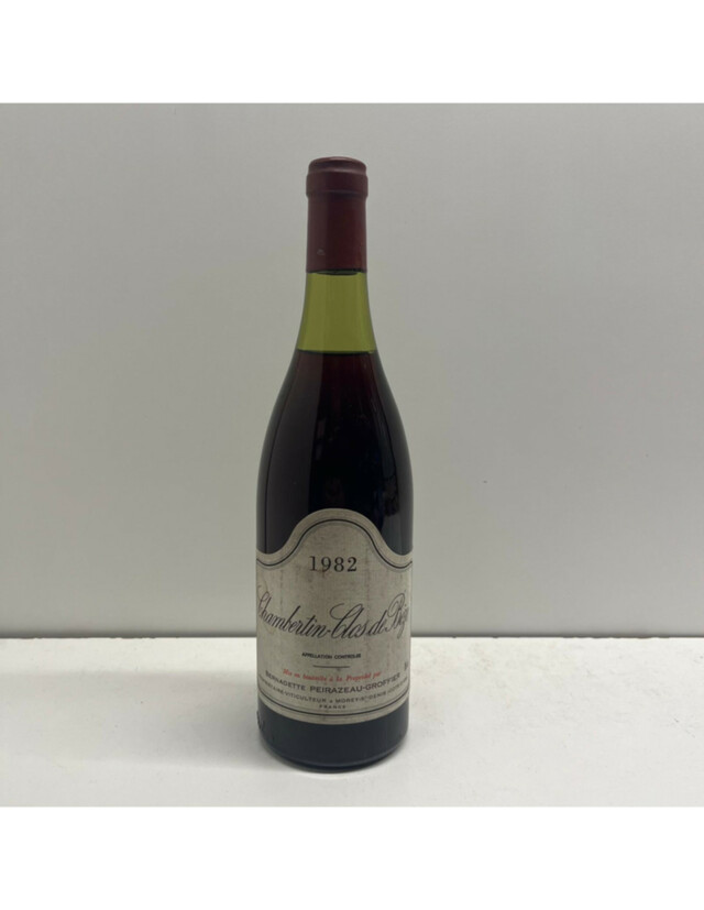 Peirazeau-groffier Chambertin Clos De Beze Grand Cru, 1982