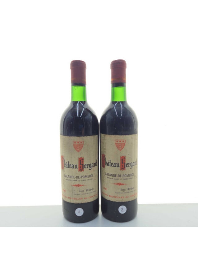 Chateau Sergant, 1961