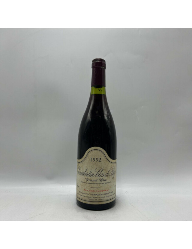 Peirazeau-groffier Chambertin Clos De Beze Grand Cru, 1992