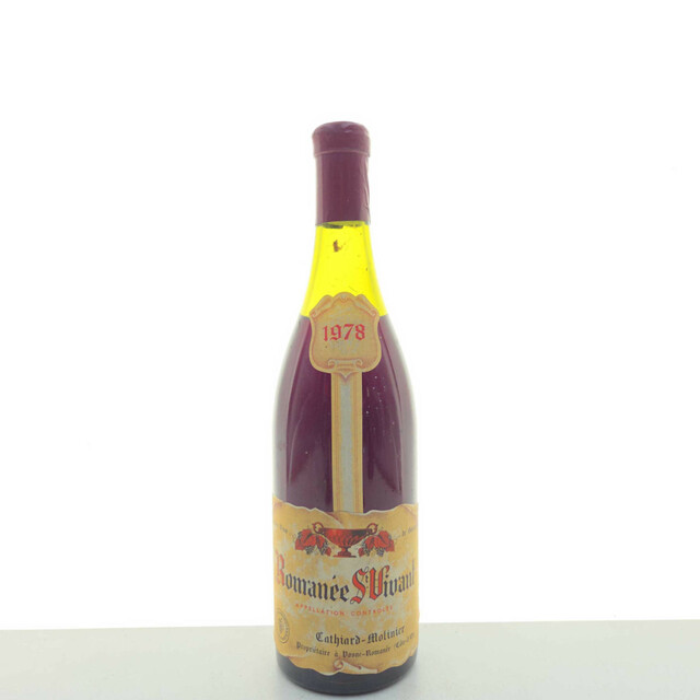 Cathiard Molinier Romanee St Vivant Grand Cru, 1978