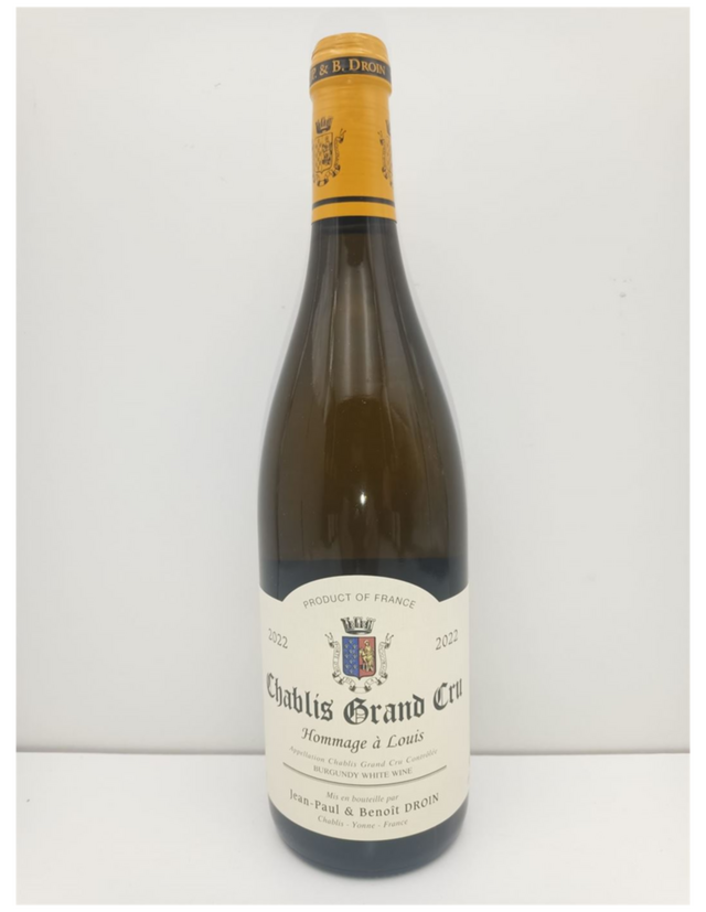 Jean-paul Droin Hommage À Louis Chablis Grand Cru, 2022