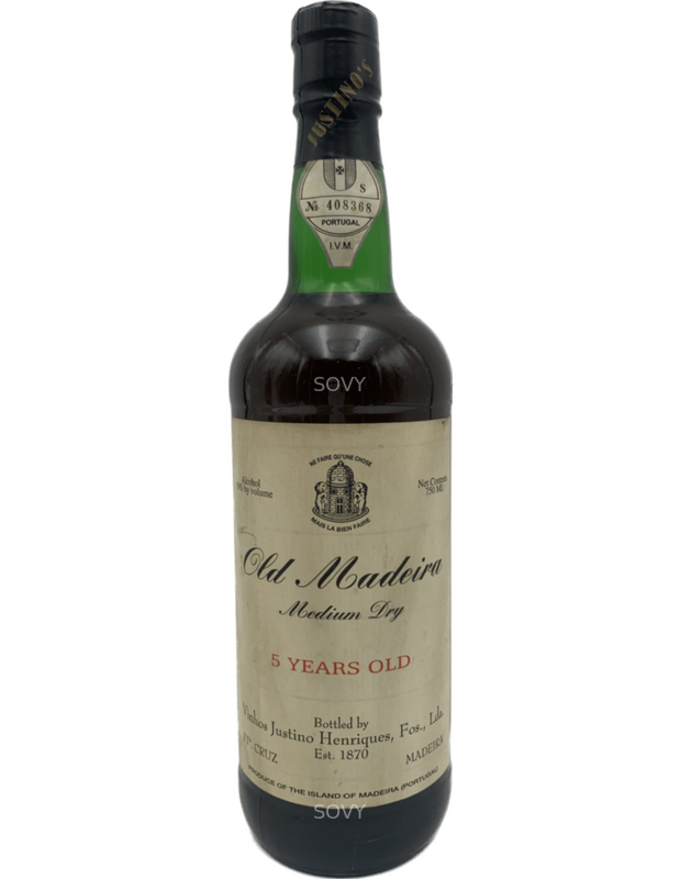Justino Henriques Old Madeira Medium Dry 5 Years