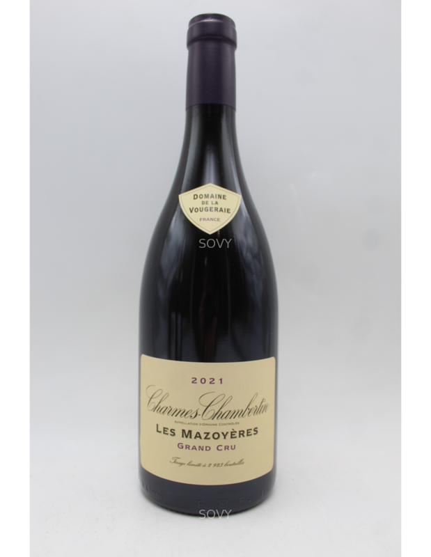 De La Vougeraie Charmes-chambertin Grand Cru, 2021