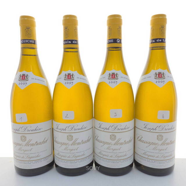 Joseph Drouhin Chassagne Montrachet Morgeot Marquis De Laguiche Blanc 1er Cru, 2007