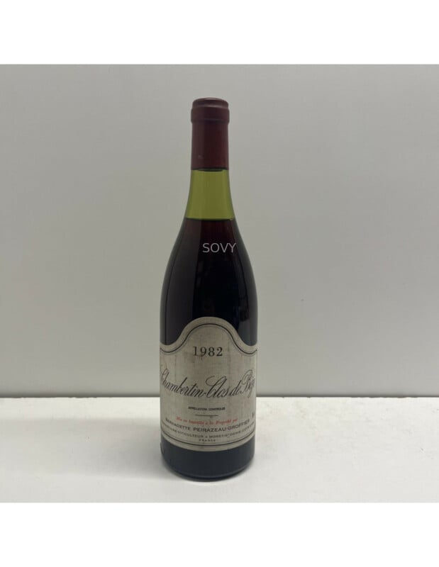 Peirazeau-groffier Chambertin Clos De Beze Grand Cru, 1982