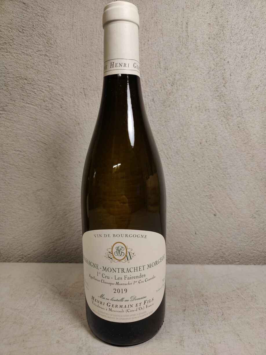 Henri Germain Chassagne Montrachet Morgeot Les Fairendes 1er Cru 2019