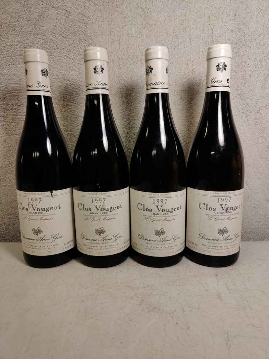 Anne Gros Clos Vougeot Le Grand Maupertui Grand Cru 1997