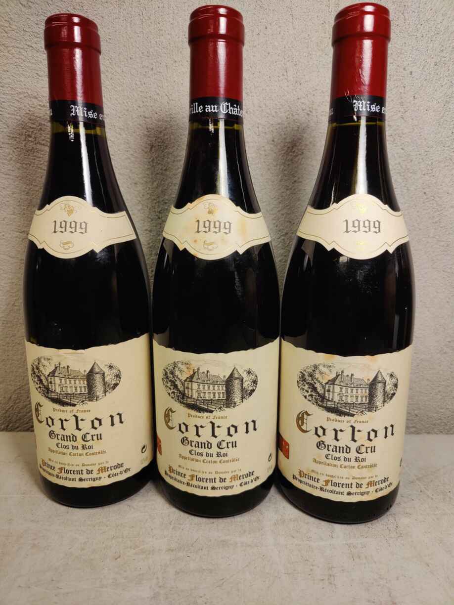 Prince Florent De Merode Corton Clos Du Roi Grand Cru 1999