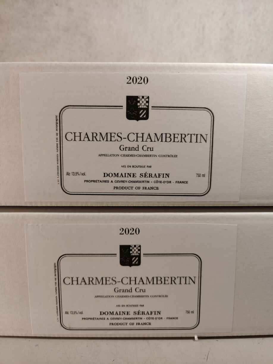 Serafin Charmes Chambertin Grand Cru 2020