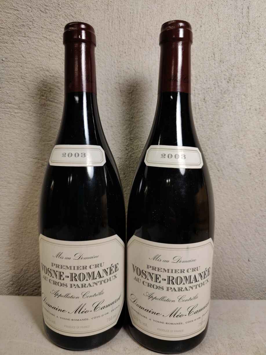 Meo Camuzet Vosne Romanee Cros Parantoux 1er Cru 2003