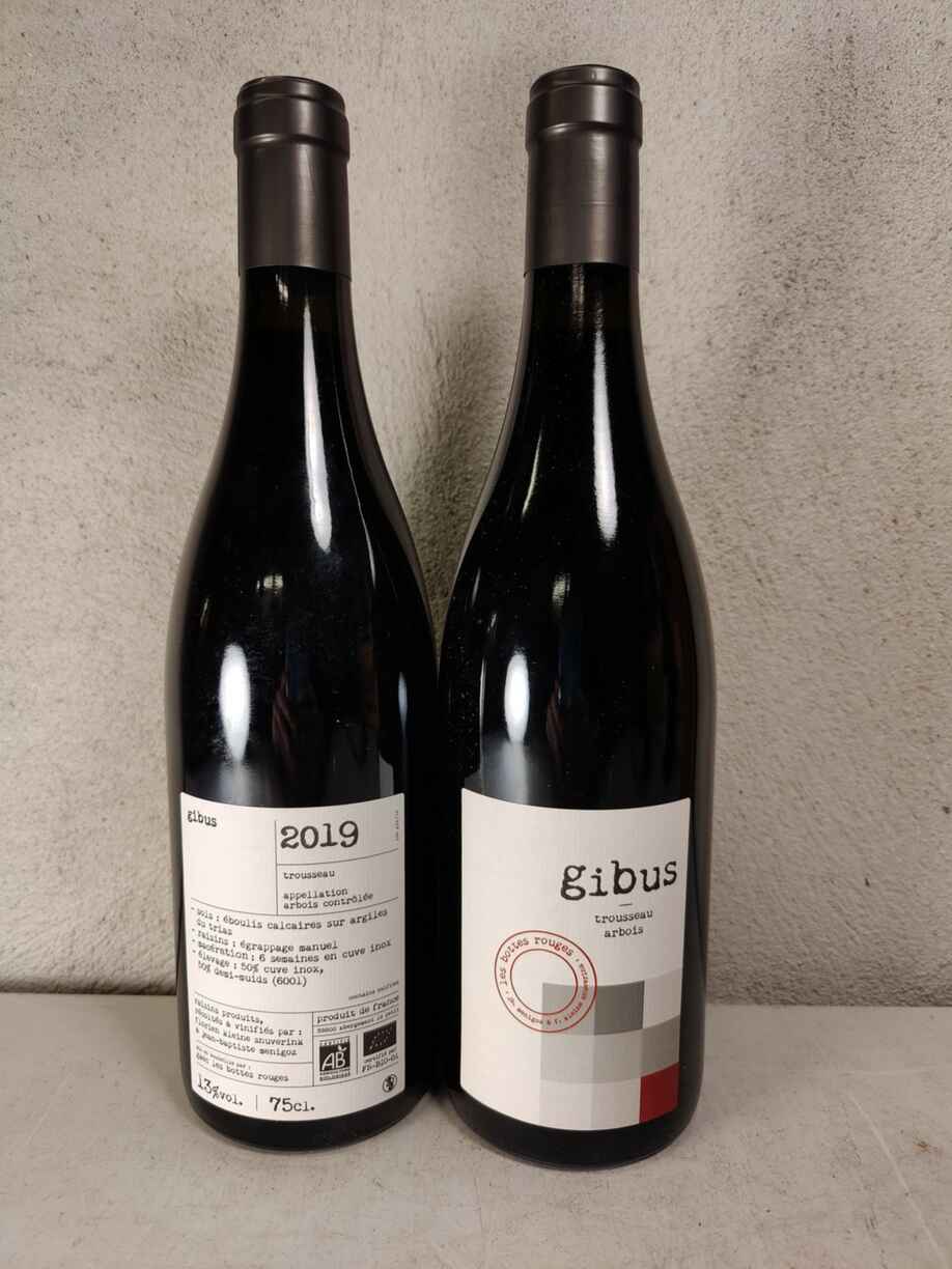 Les Bottes Rouges Arbois Gibus Trousseau 2019