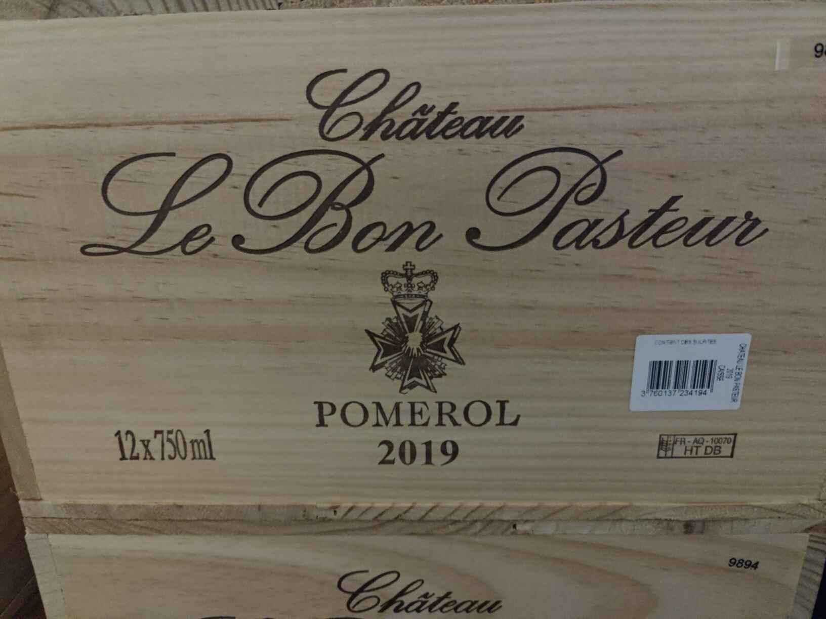 Chateau Le Bon Pasteur 2019