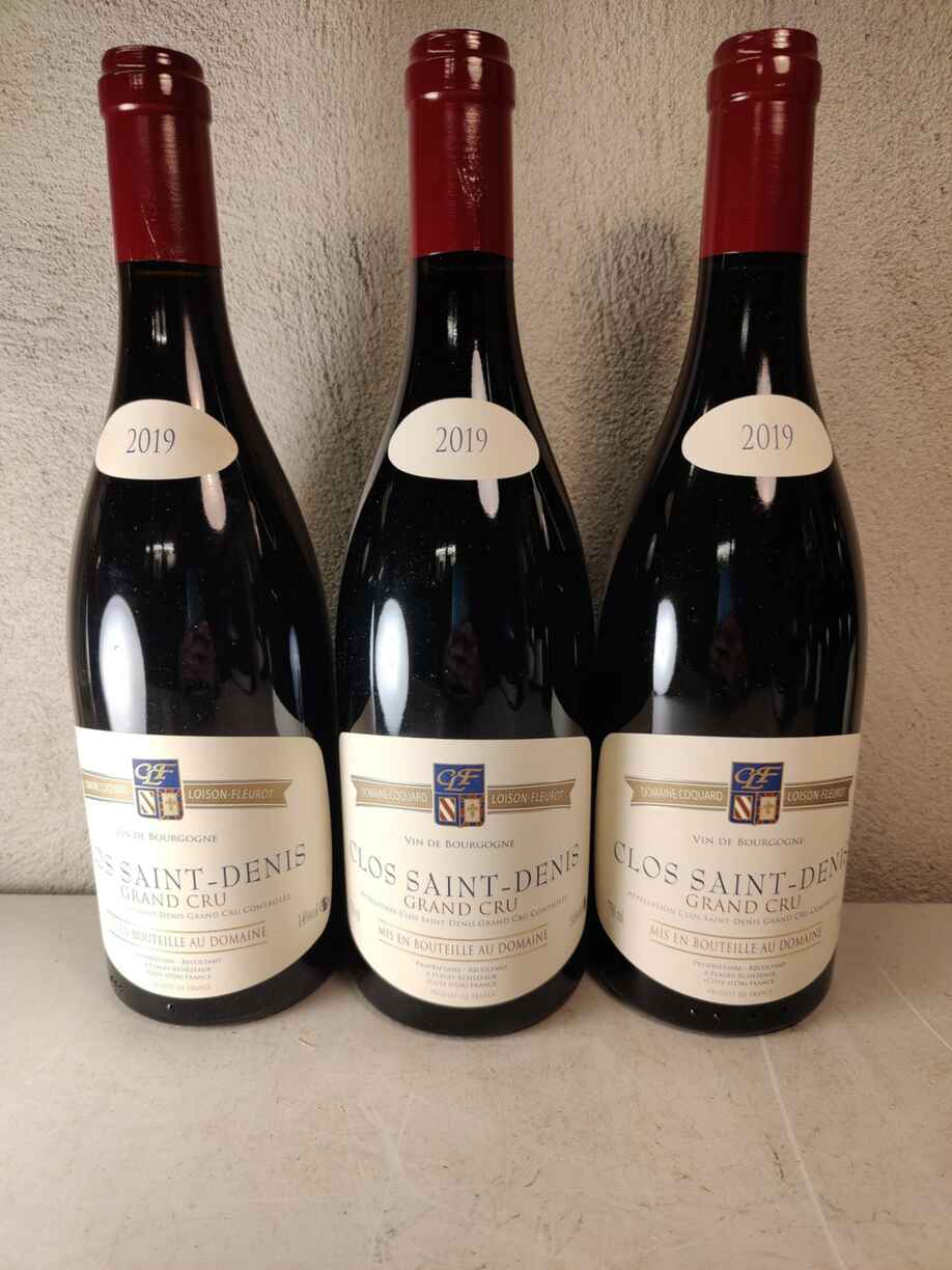 Coquard Loison Fleurot Clos St Denis, 2019