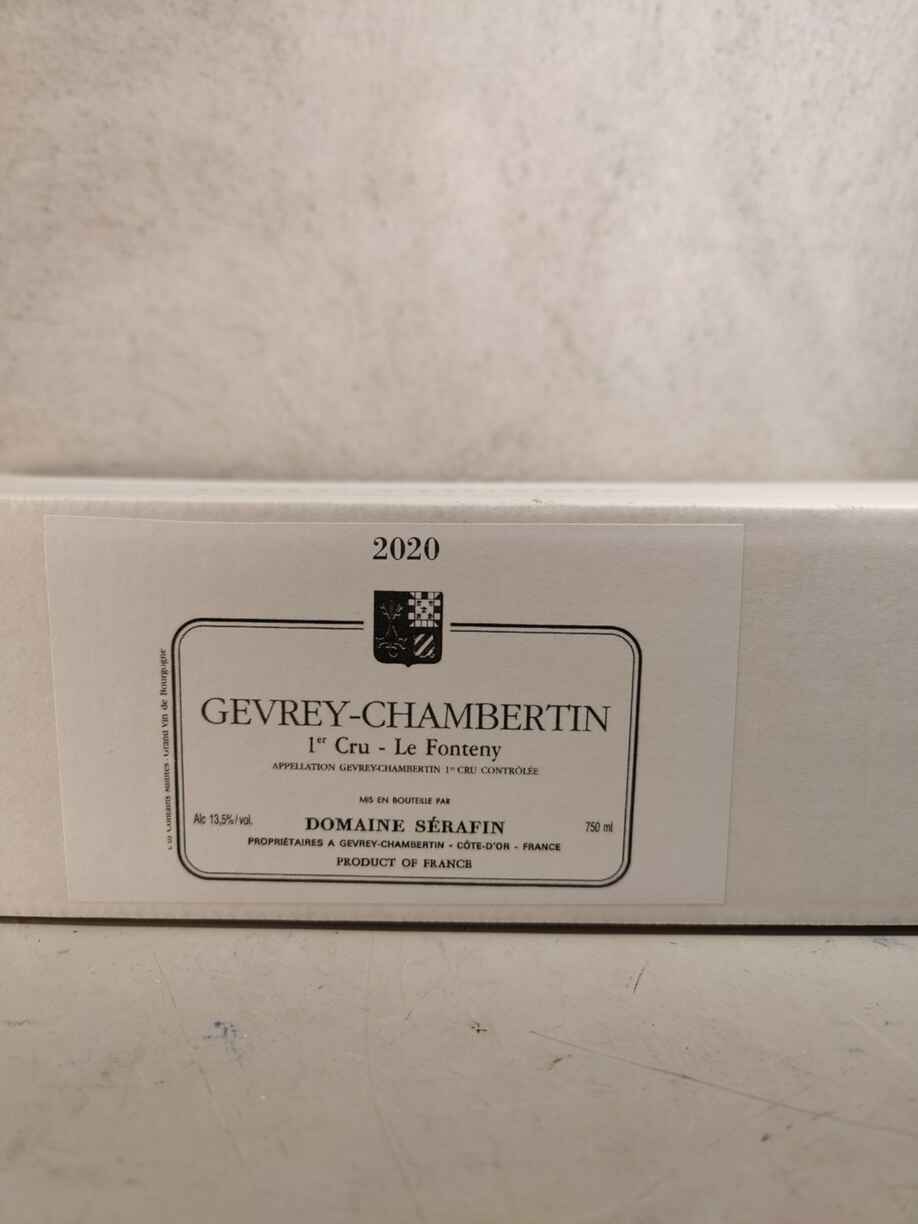 Serafin Gevrey Chambertin Fonteny 1er Cru 2020