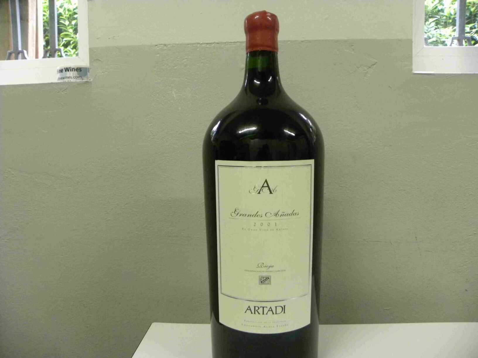 Bodegas Y Vinedos Artadi Grandes Anadas 2001