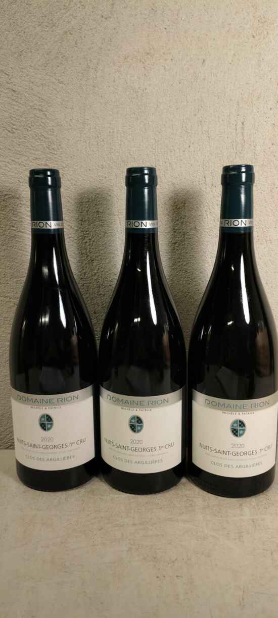 Rion Nuits St Georges 1er Cru Clos Des Argilieres, 2020