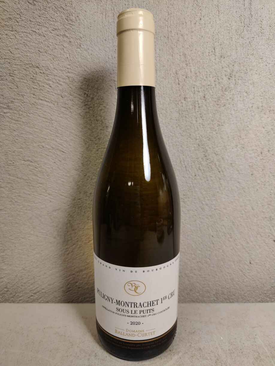 Balland-curtet Puligny Montrachet Sous Le Puits 1er Cru 2020