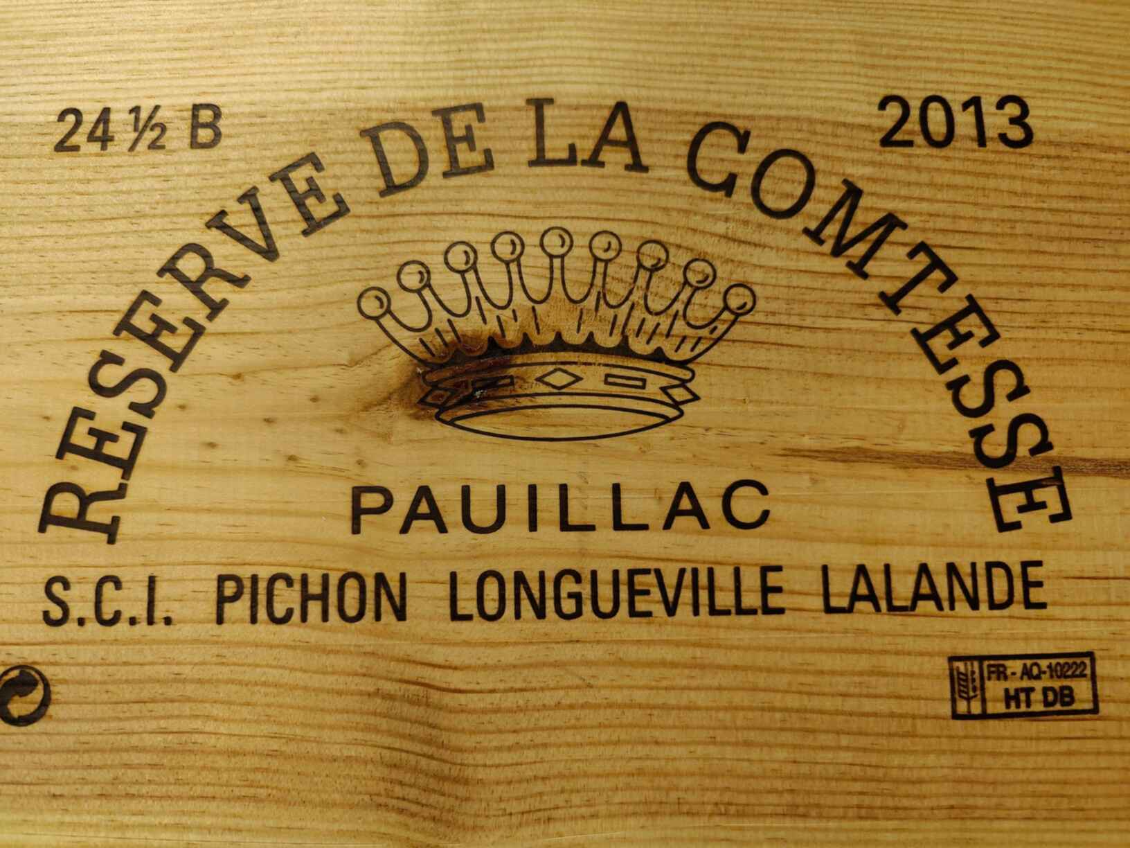 Chateau Pichon Lalande Reserve De La Comtesse 2013