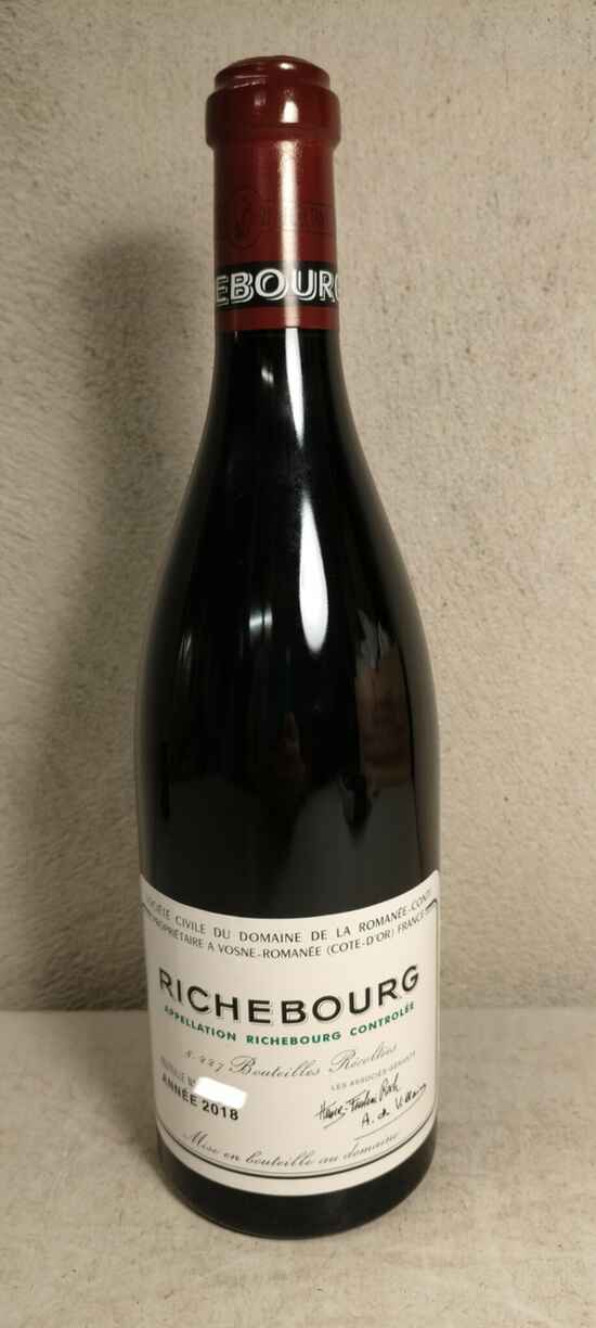 De La Romanee Conti Richebourg Grand Cru 2018