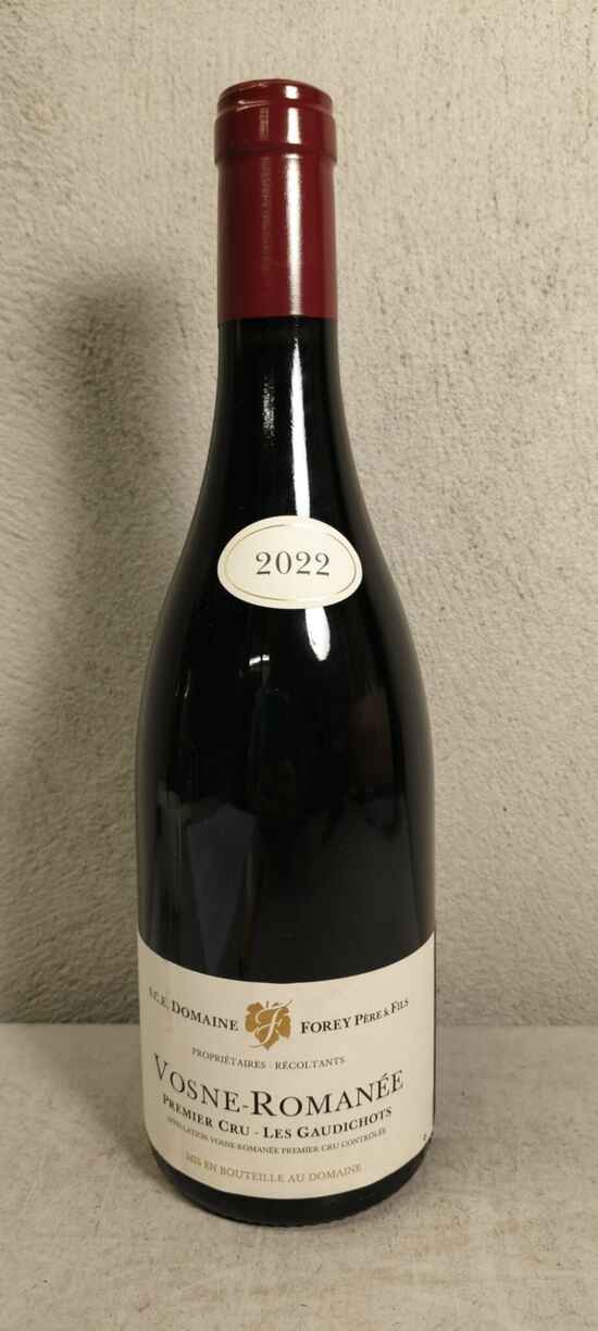 Forey Pere & Fils Vosne Romanee Gaudichots 1er Cru 2022