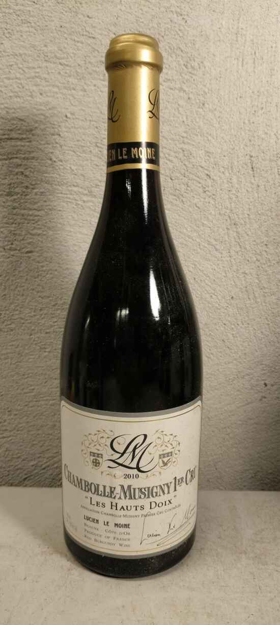 Lucien Le Moine Chambolle Musigny Les Hauts Doix 1er Cru 2010