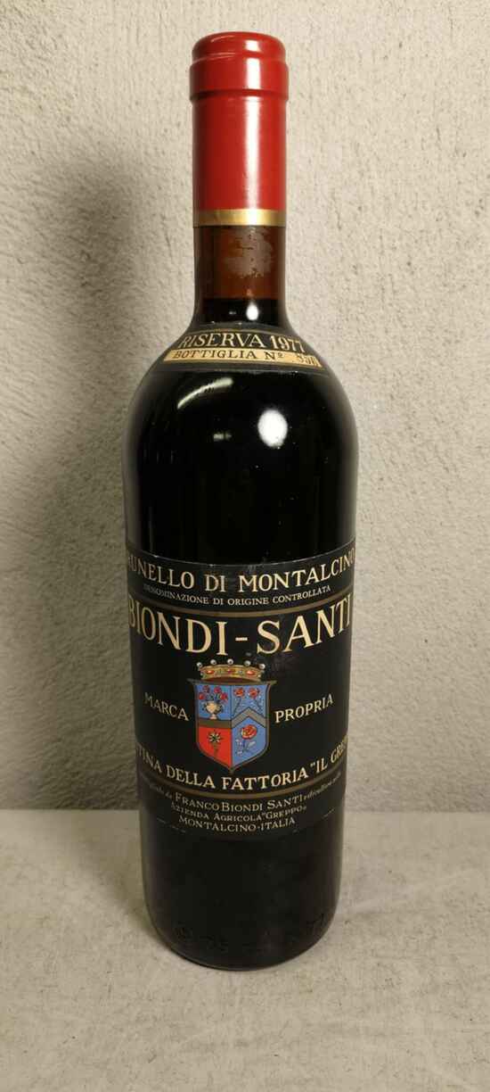 Biondi Santi Brunello Di Montalcino Riserva 1977