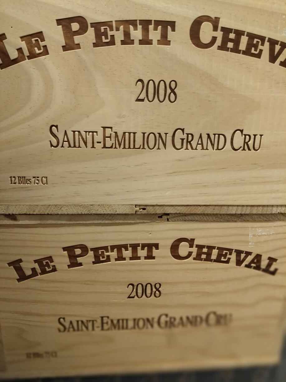 Chateau Cheval Blanc Le Petit Cheval 2008